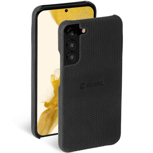 Krusell Leather Cover Galaxy S22 Black