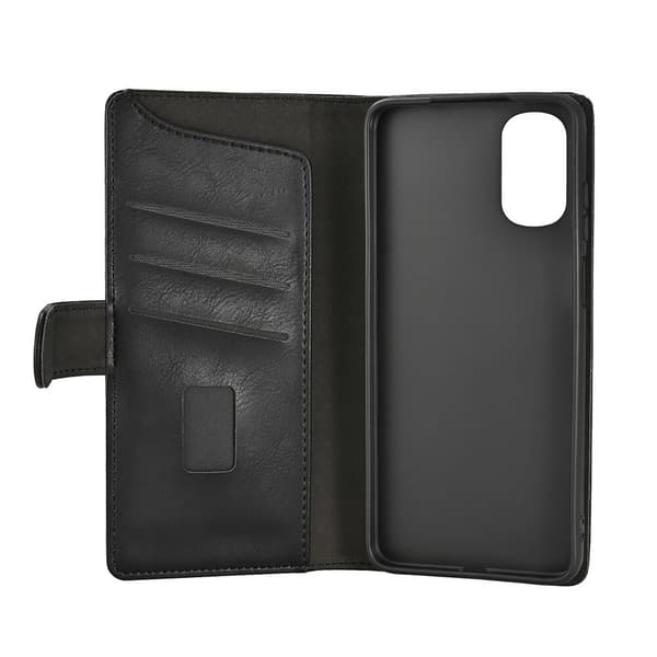 Gear Lommebokdeksel Svart - Motorola Moto E32/E32s