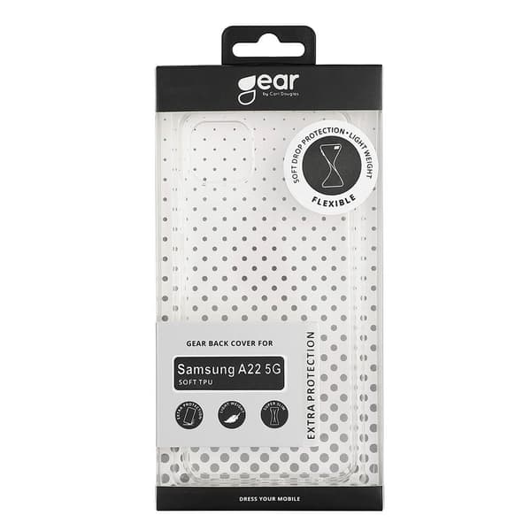 Gear Mobilcover TPU Transparent - Samsung A22 5G