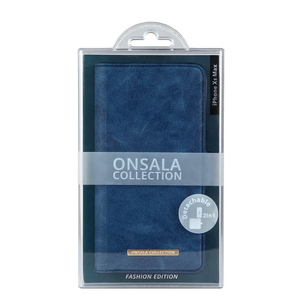 Onsala COLLECTION Mobilfodral Royal Blue iPhone Xs Max