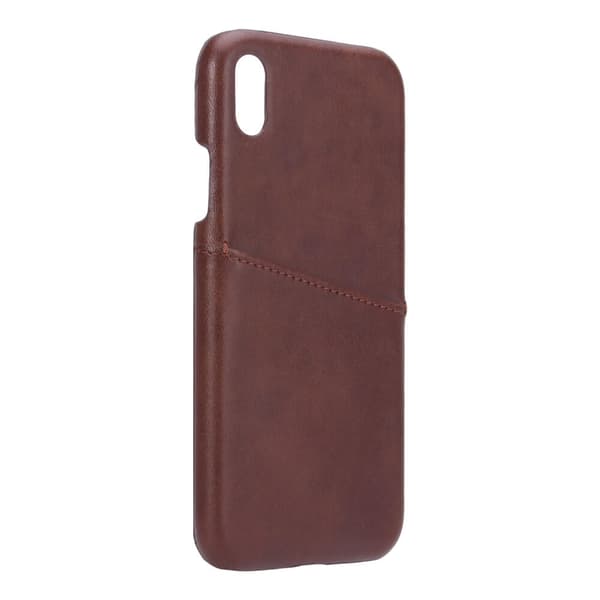 Onsala Mobilcover med Kortrum iPhone X/XS Brun
