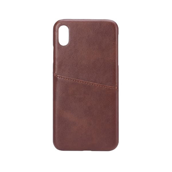 Onsala Mobilskal Brun med Kortfack iPhone X/XS Max