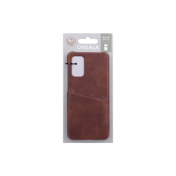 Onsala Mobilcover med Kortrum Samsung A32 5G Brun