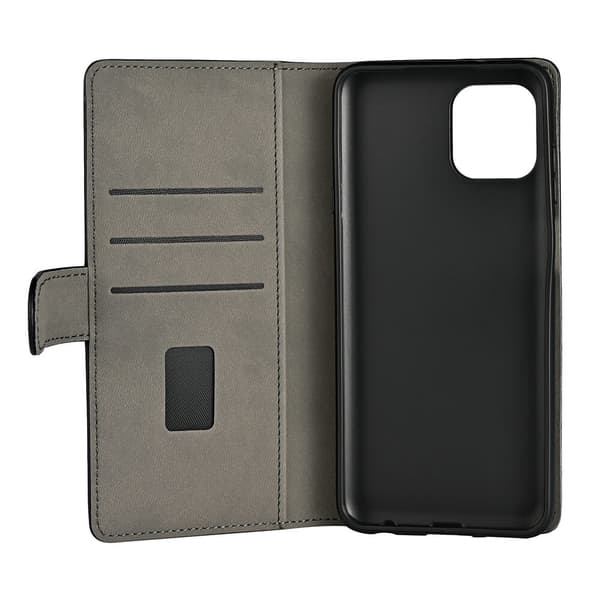 Gear Mobilfodral 3 Kortfack Svart - Motorola Edge 20 Lite