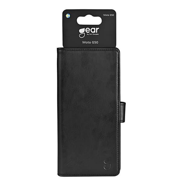 Gear Lommebokdeksel Svart - Motorola Moto G50