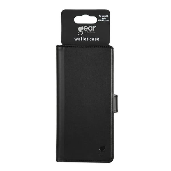 Gear Mobilfodral 3 Kortfack Svart - Motorola Moto E7i/E7i Power