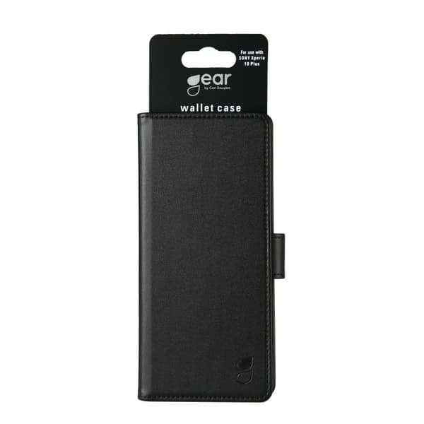 Gear Mobilfodral 3 Kortfack Svart - Sony Xperia 10 Plus