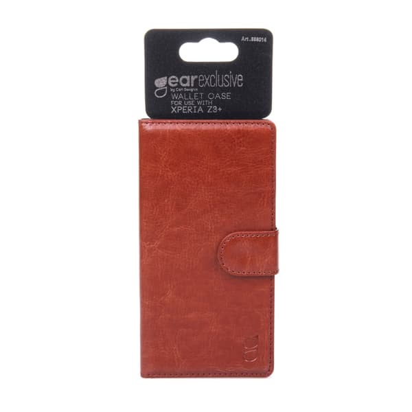 Gear Wallet Brun - Sony Xperia Z3+