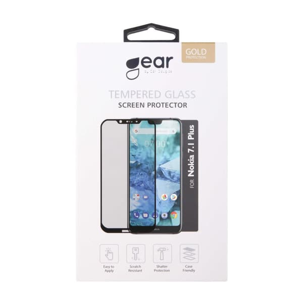 Gear Härdat Glas 2.5D Nokia 7.1 Plus