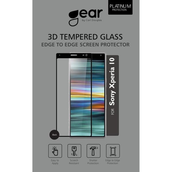 Gear Hærdet Glas 3D Sony Xperia 10