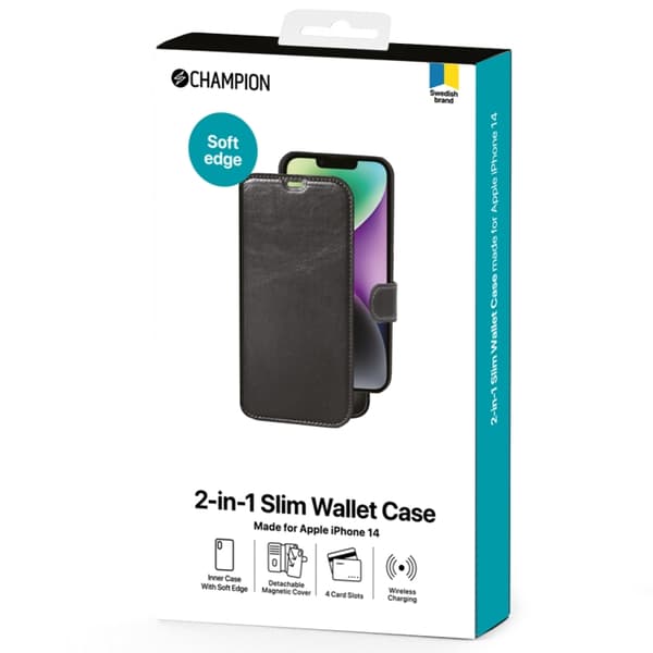 Champion 2-i-1 Slim Wallet iPhone 14