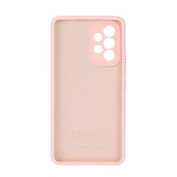 Onsala Mobilecover Silicone Chalk Pink Samsung A53 5G