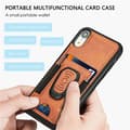 Miniatyrbillede 6 af 9: Mobilcover med ringeholder til iPhone 12/12 Pro, Sort