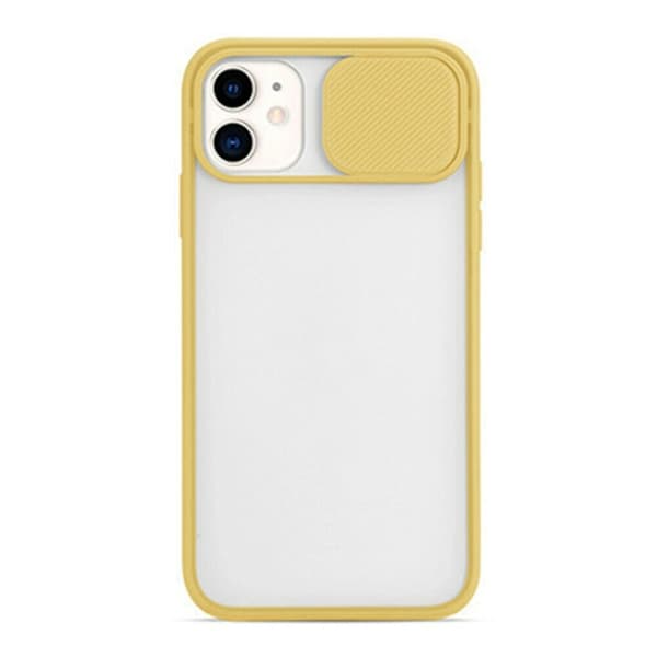 Deksel til iPhone 12/12 Pro, gul