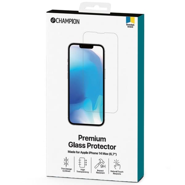 Champion Skjermbeskytter iPhone 13 Pro Max/14 Plus