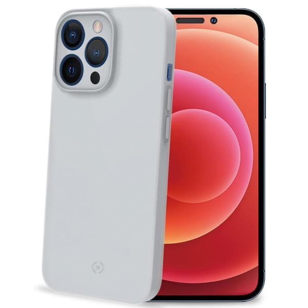 Celly SPACE Supertynt etui til iPhone 14 Pro Hvit