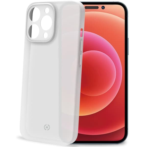 Celly SPACE Supertynt etui til iPhone 14 Pro Hvit