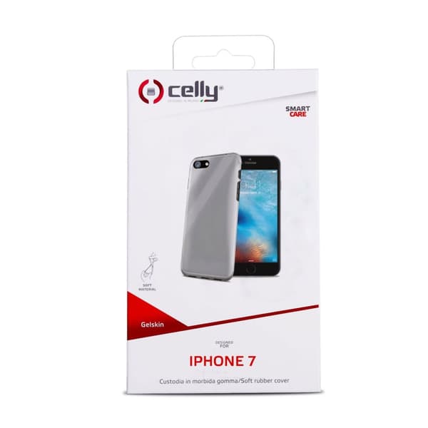 Celly Gelskin TPU suojakuori iPhone 7/8/SE 2020/SE 2022