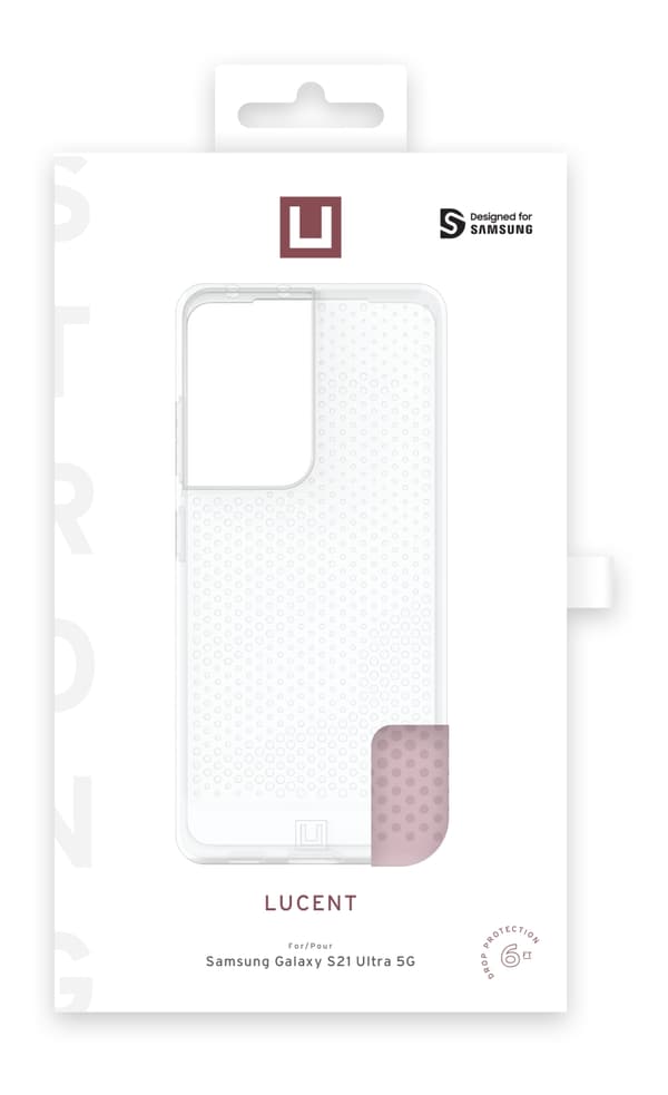 urbanarmorgear Samsung Galaxy S21 Ultra U Lucent-etui, Du Rose