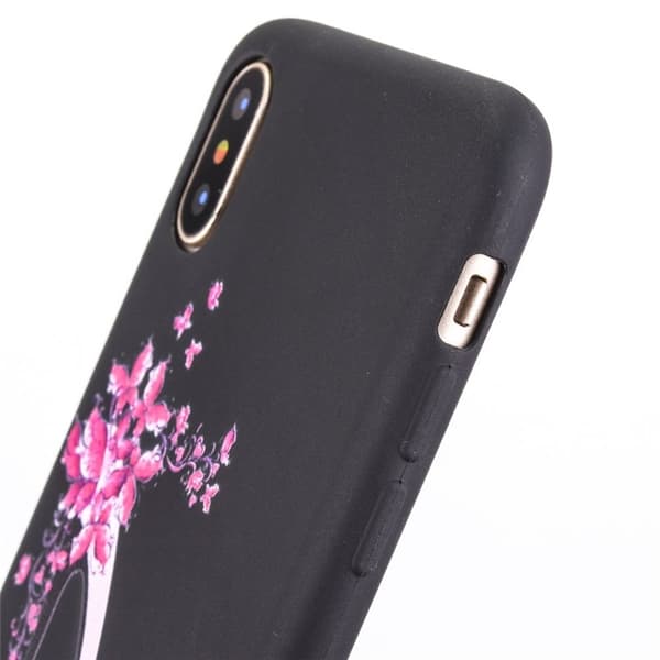 Bakdeksel til iPhone X/XS, høy hæl