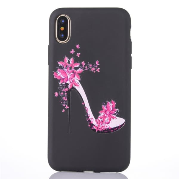 Bakdeksel til iPhone X/XS, høy hæl