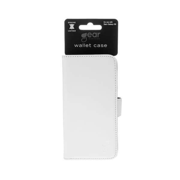 Gear Wallet Hvid - Samsung S6