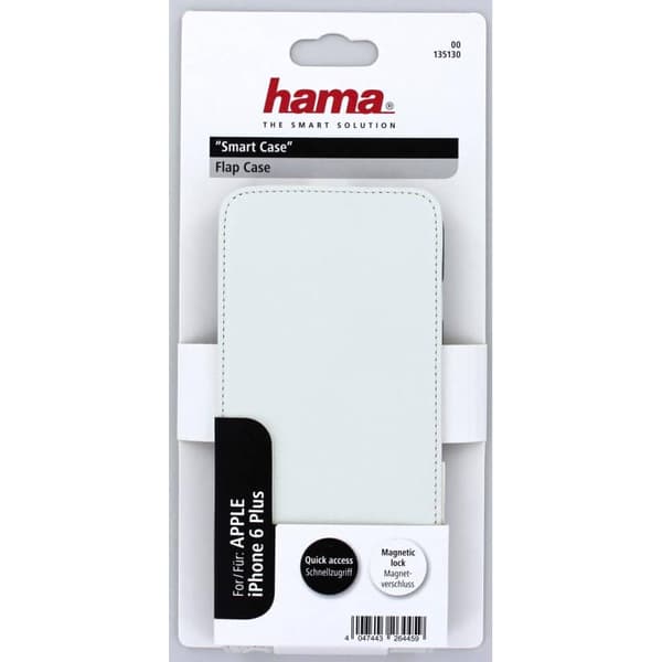 Hama Mobilväska Flip-Front iPhone6 Plus Läder Vit