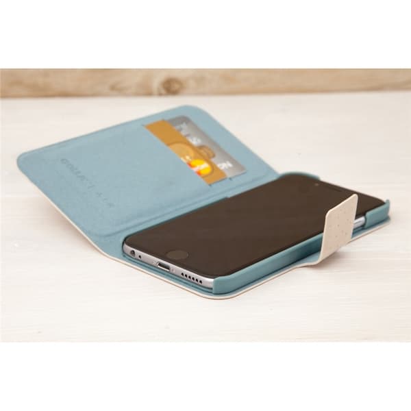 Golla AIR iPhone6/6S 4,7 Booklet Kreditkort Creme G1729