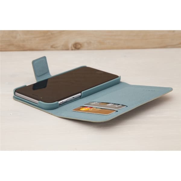 Golla AIR iPhone6/6S 4,7 Booklet Kreditkort Aqua G1730
