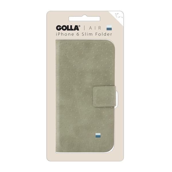 Golla AIR iPhone6/6S 4,7 Booklet Kreditkort Aqua G1730