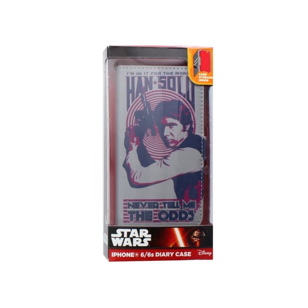 Star Wars Plånboksväska iPhone6/6S Han Solo