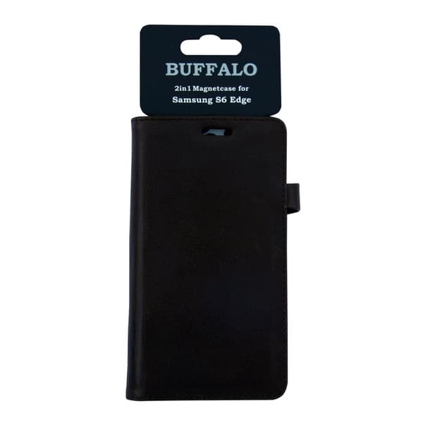 Buffalo Mobilfodral Brun Samsung S6 Edge 5,1"