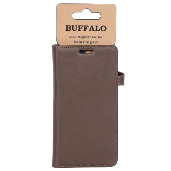 Buffalo Lommebokveske Samsung S7 Brun