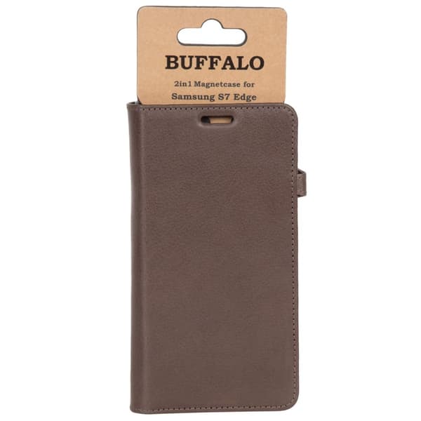 Buffalo Lommebokveske Samsung S7 Edge Brun