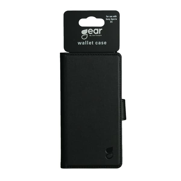 Gear Lommebokveske Xperia E5 Svart