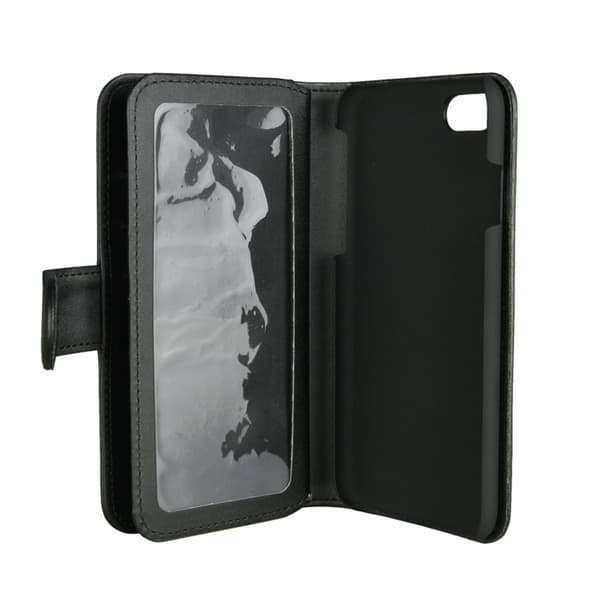 Gear Wallet 2-i-1 7 Kortrum Sort - iPhone 6/7/8/SE