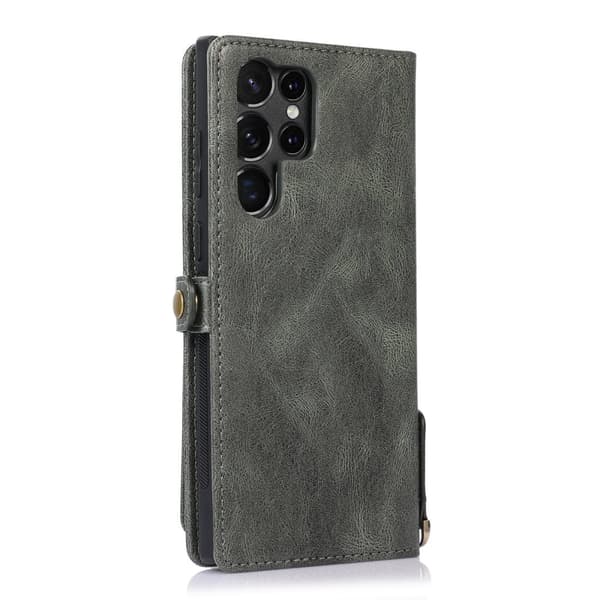 Samsung Galaxy S23 Ultra - Stilsäkert 2 i 1 Plånboksfodral