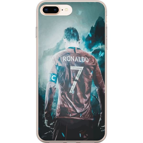 Apple iPhone 7 Plus Läpinäkyvä kuori Ronaldo