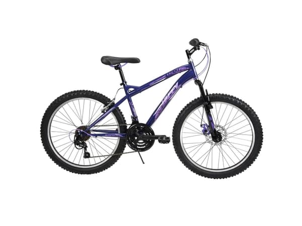 Huffy Extent 24" mountainbike, Shimano TZ 31, lila