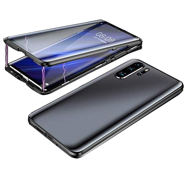 Huawei P30 Pro - Stilsäkert Skyddande Magnetiskt Skal