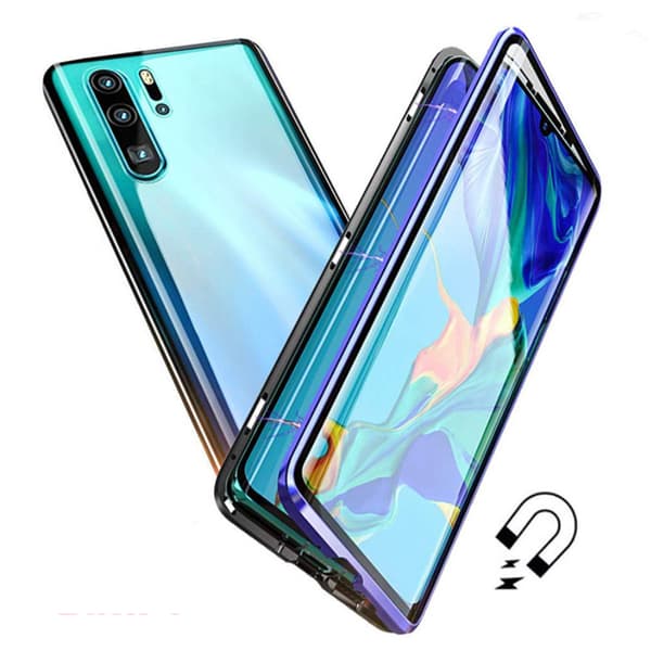 Härdat Glas Magnetiskt Skal - Huawei P30 Pro