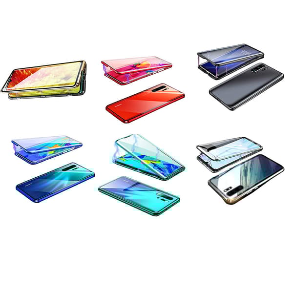 Härdat Glas Magnetiskt Skal - Huawei P30 Pro