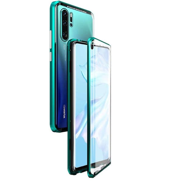 Härdat Glas Magnetiskt Skal - Huawei P30 Pro