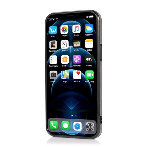Skyddande Smidigt Skal med Kortfack - iPhone 14 Pro Max