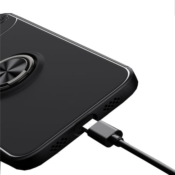 iPhone 14 - Stilsäkert Skyddsskal med Ringhållare
