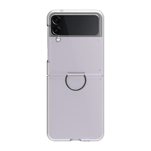 Samsung Galaxy Z Flip 3 - Praktiskt Tunt Skal med Ringhållare