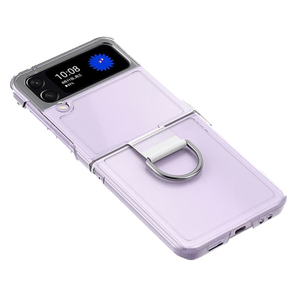Smidigt Skal med Ringhållare - Samsung Galaxy Z Flip 3