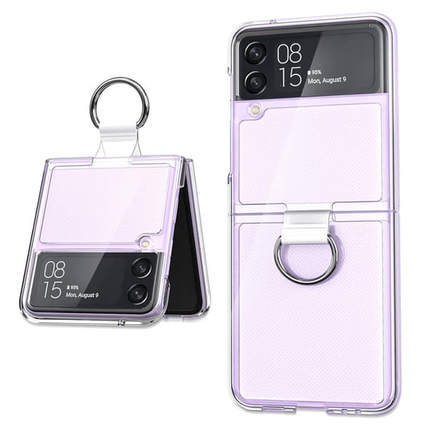 Smidigt Skal med Ringhållare - Samsung Galaxy Z Flip 3