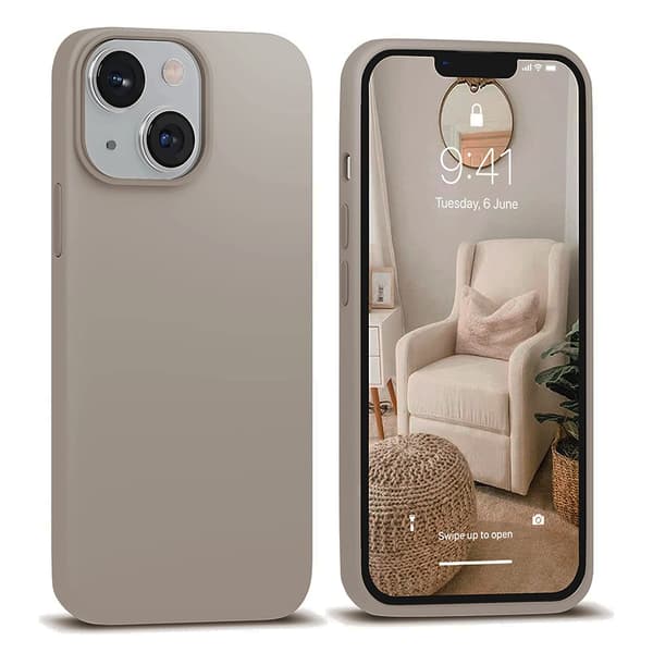 iPhone 14 Plus - Stilrent Tunt Floveme Skal