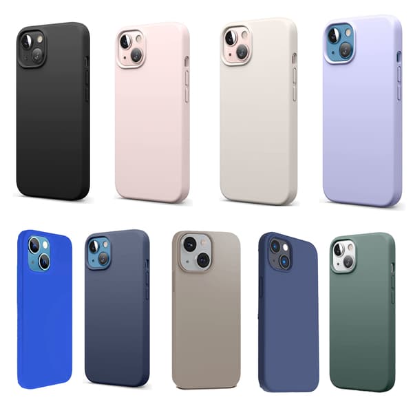 iPhone 14 Plus - Stilrent Tunt Floveme Skal